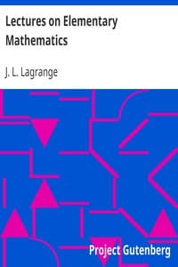Lectures on Elementary Mathematics