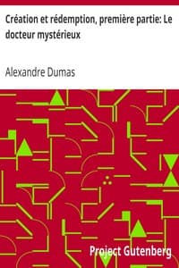 Création et rédemption, première partie: Le docteur mystérieux book cover