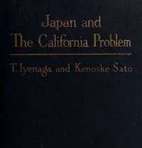 Japan and the California Problem book cover