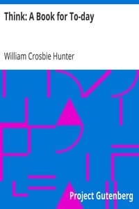 Think: A Book for To-day book cover