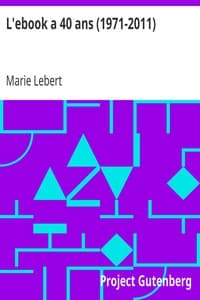 L'ebook a 40 ans (1971-2011)