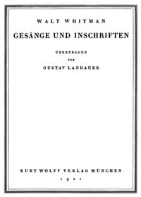 Gesänge und Inschriften