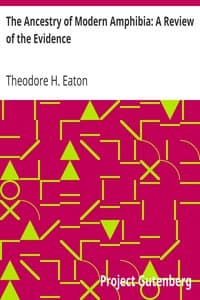 The Ancestry of Modern Amphibia: A Review of the Evidence book cover