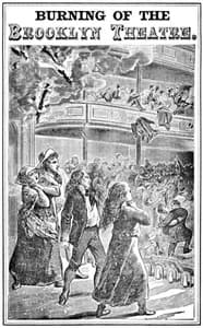 Burning of the Brooklyn Theatre
A thrilling personal experience! Brooklyn's horror. Wholesale holocaust at the Brooklyn, New York, Theatre, on the night of December 5th, 1876 book cover