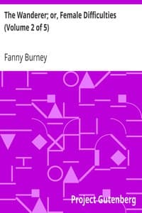 The Wanderer; or, Female Difficulties (Volume 2 of 5) book cover