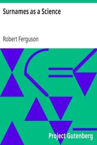 Surnames as a Science book cover