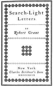 Search-Light Letters book cover
