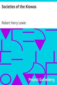 Societies of the Kiowas book cover