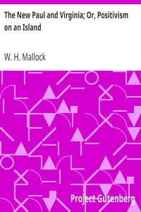 The New Paul and Virginia; Or, Positivism on an Island book cover
