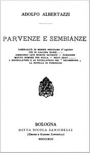 Parvenze e sembianze book cover