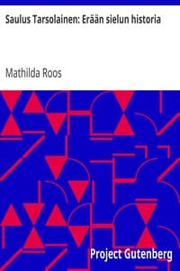 Saulus Tarsolainen: Erään sielun historia book cover