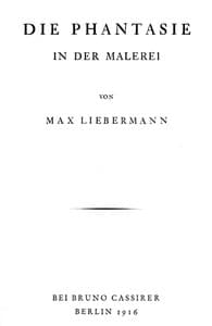 Die Phantasie in der Malerei