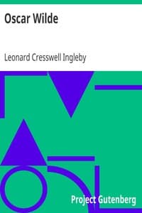 Oscar Wilde book cover