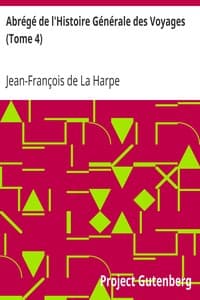 Abrégé de l'Histoire Générale des Voyages (Tome 4) book cover