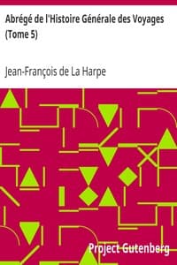 Abrégé de l'Histoire Générale des Voyages (Tome 5) book cover