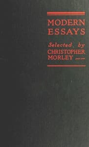 Modern Essays book cover