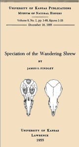 Speciation of the Wandering Shrew