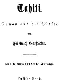 Tahiti: Roman aus der Südsee. Dritter Band.