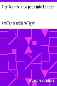 City Scenes; or, a peep into London book cover