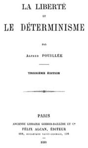 La Liberté et le Déterminisme book cover