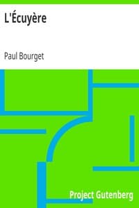 L'Écuyère book cover