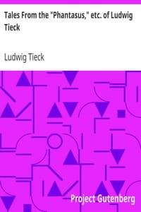 Tales From the "Phantasus," etc. of Ludwig Tieck book cover