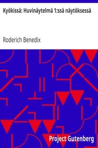 Kyökissä: Huvinäytelmä 1:ssä näytöksessä book cover