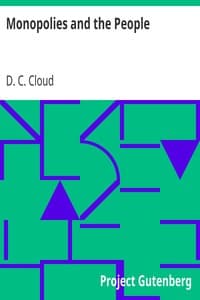Monopolies and the People book cover