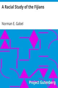 A Racial Study of the Fijians