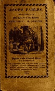 Æsop's Fables, Embellished with One Hundred and Eleven Emblematical Devices. book cover