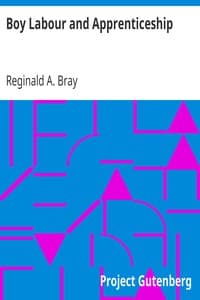 Boy Labour and Apprenticeship