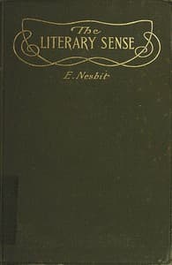 The Literary Sense book cover