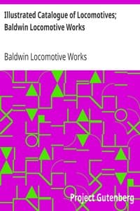 Illustrated Catalogue of Locomotives; Baldwin Locomotive Works