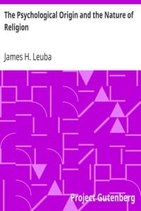 The Psychological Origin and the Nature of Religion book cover