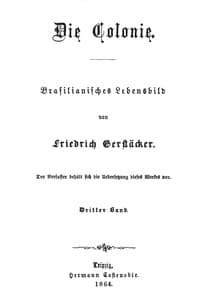Die Colonie: Brasilianisches Lebensbild. Dritter Band