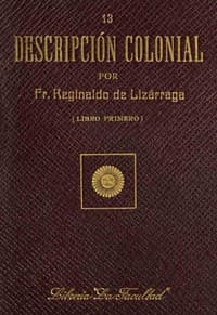 Descripción colonial, libro primero (1/2)