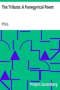 The Tribute: A Panegyrical Poem book cover