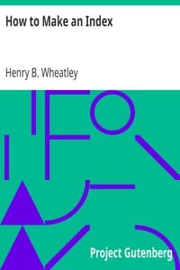 How to Make an Index book cover