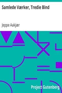 Samlede Værker, Tredie Bind book cover