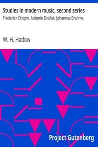 Studies in modern music, second series