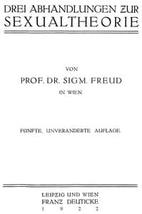Drei Abhandlungen zur Sexualtheorie
