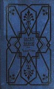 Caper-Sauce: A Volume of Chit-Chat about Men, Women, and Things. book cover