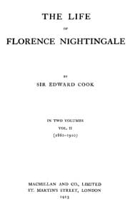 The Life of Florence Nightingale, vol. 2 of 2 book cover