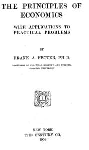 The Principles of Economics, with Applications to Practical Problems