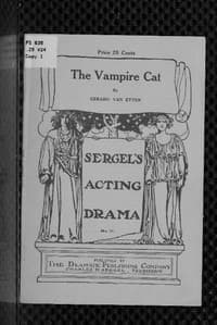 The Vampire Cat
A Play in one act from the Japanese legend of the Nabeshima cat book cover