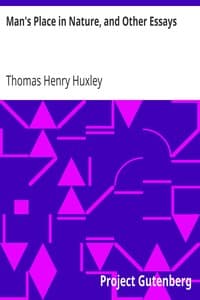 Man's Place in Nature, and Other Essays book cover
