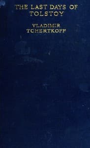The Last Days of Tolstoy