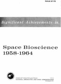 Significant Achievements in Space Bioscience 1958-1964 book cover