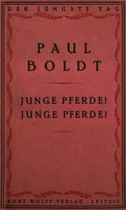 Junge Pferde! Junge Pferde! book cover