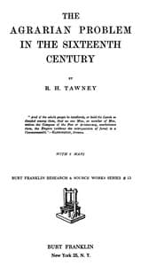 The Agrarian Problem in the Sixteenth Century book cover